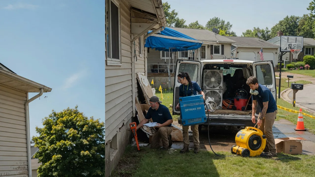 Ceiling Leak Cleanup in Central City, IA near me