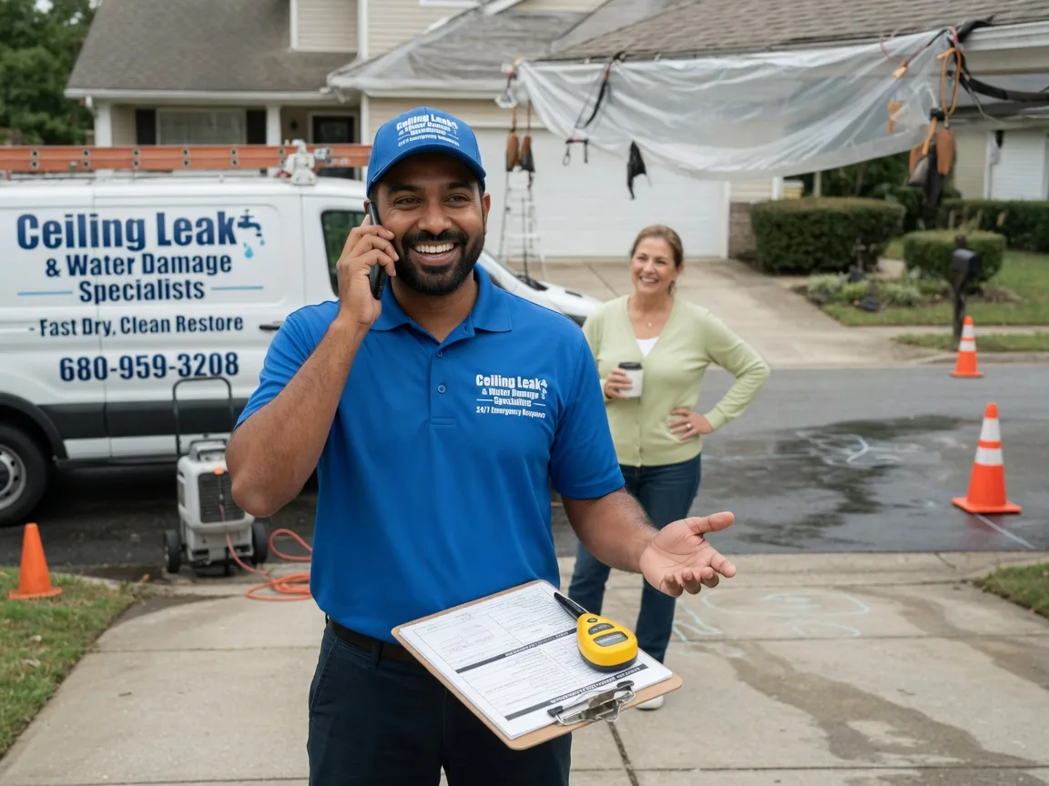 Ceiling Leak Cleanup Central City, IA FAQs